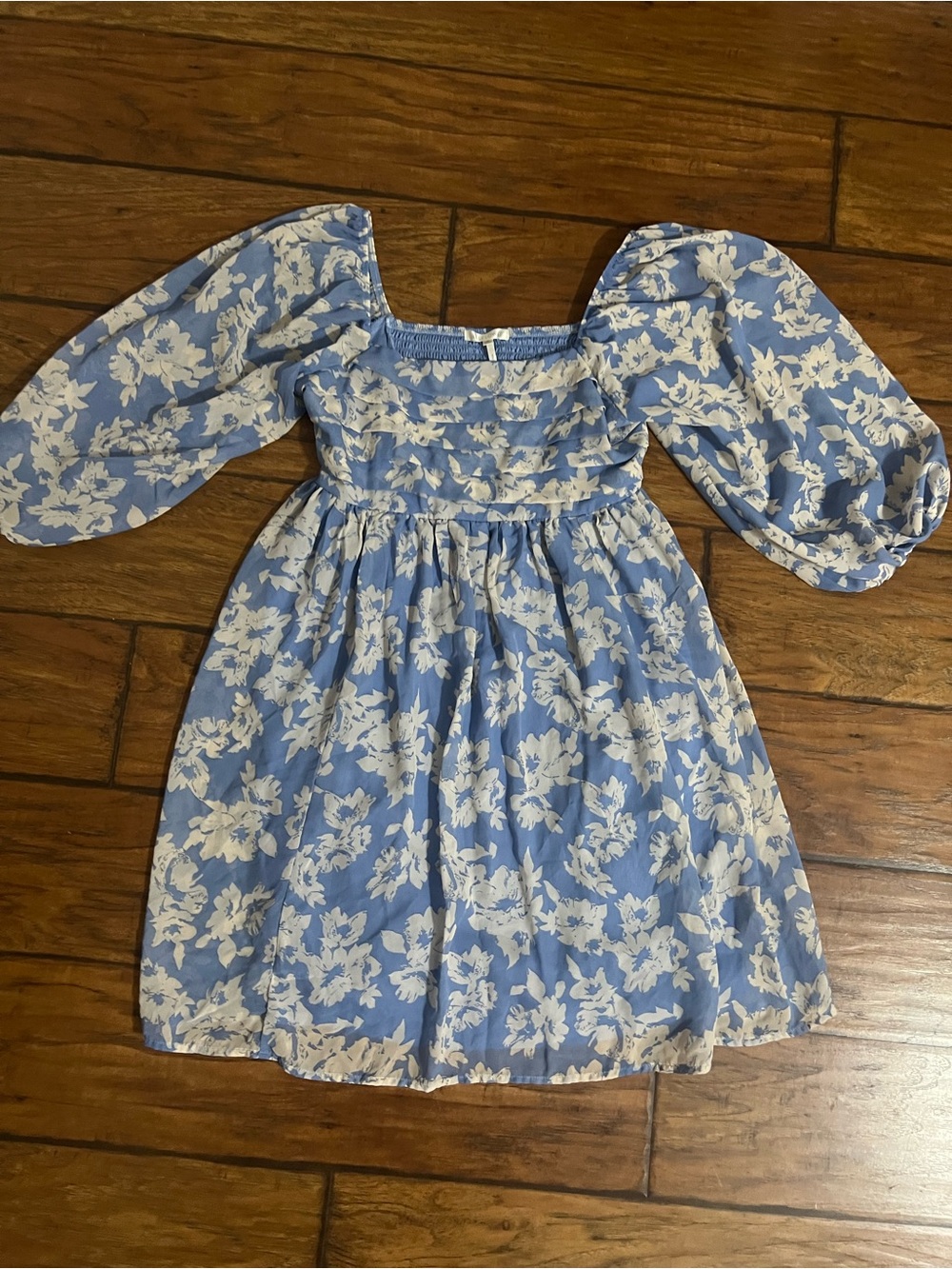 Vintage inspired floral dress